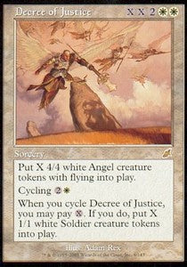 Decree of Justice SCG-8 Rare Excellent Englisch