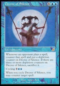 Decree of Silence SCG-32 Rare Good Englisch