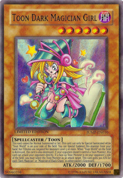 Toon Dark Magician Girl JUMP-010 Ultra Rare Excellent Englisch