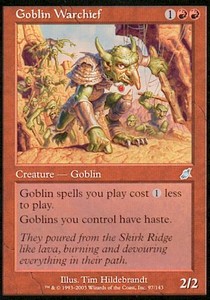 Goblin Warchief SCG-97 Uncommon Excellent Englisch