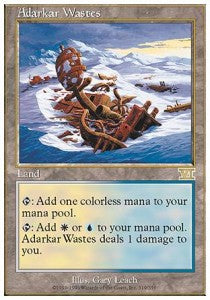 Adarkar Wastes 6ED-319 Rare Light Played Englisch