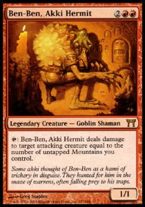 Ben-Ben, Akki Hermit CHK-157 Rare Light Played Englisch