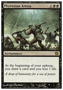 Phyrexian Arena 9ED-152 Rare Good Englisch