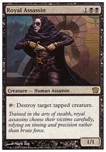 Royal Assassin 9ED-159 Rare Good Englisch Foil