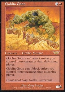 Goblin Goon LGN-99 Rare Excellent Englisch