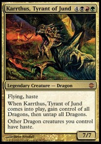 Karrthus, Tyrant of Jund ARB-117 Mythic Excellent Englisch