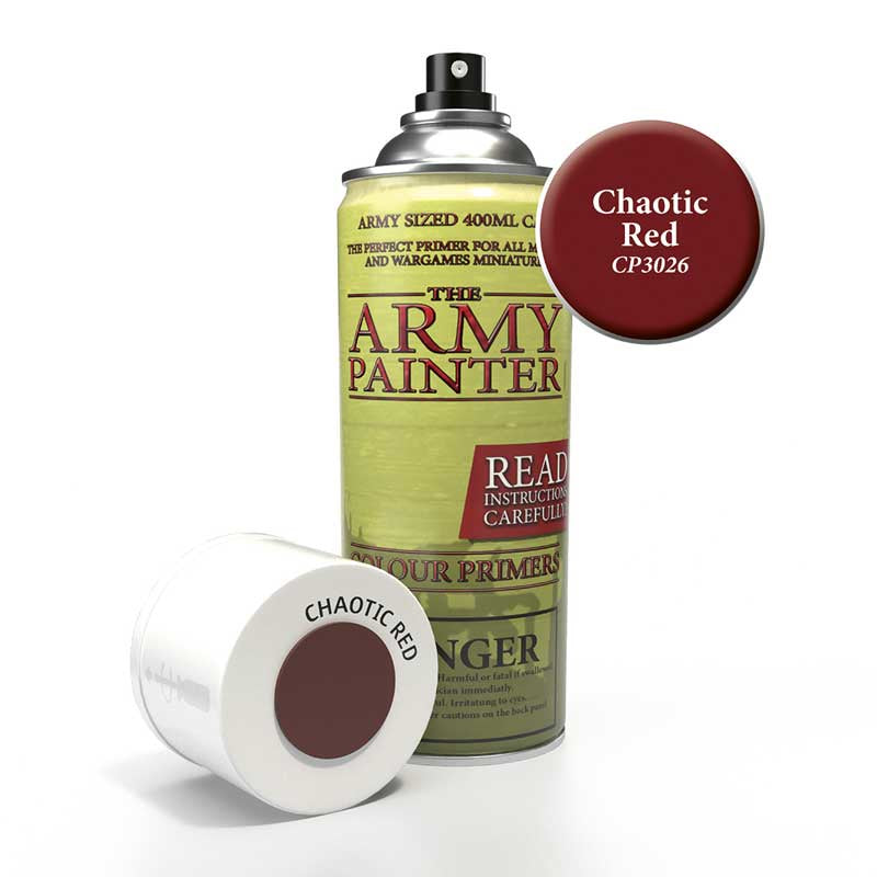 Colour Primer Spray - Chaotic Red