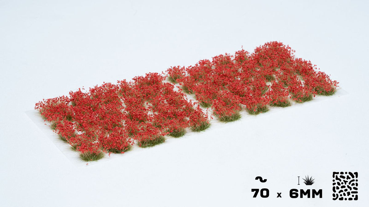 Gamers Grass Red Flowers Wild