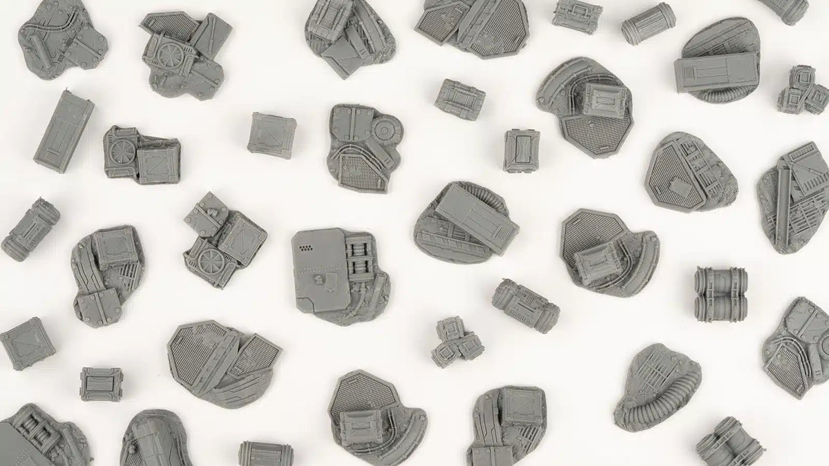 Gamers Grass Basing Bits - Spaceship Corridor