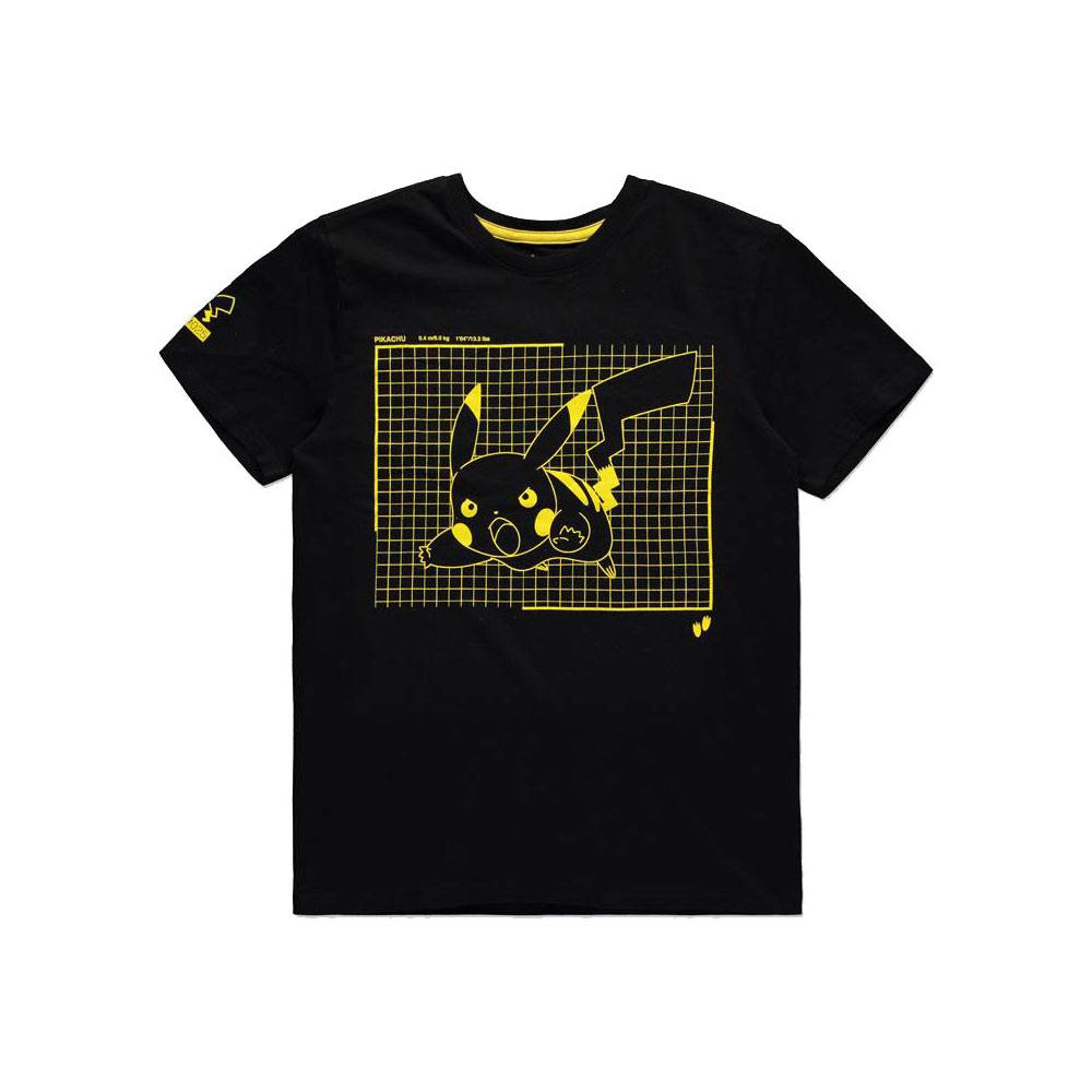 Pokémon T-Shirt Attacking Pika - L