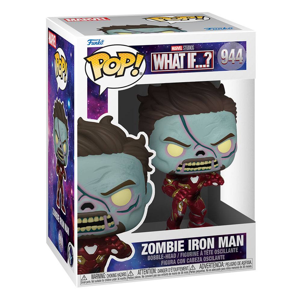 Funko POP! Marvel Studios: What if...? - Zombie Iron Man  #944