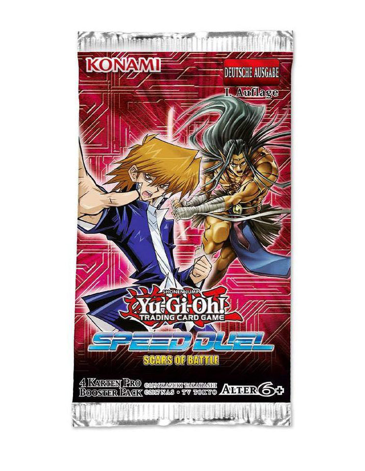 Yu-Gi-Oh! Scars Of Battle - Speed Duel 3  Booster Einzeln  Deutsch