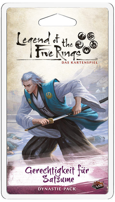 L5R LCG:  Gerechtigkeit für Satsume - Dynastie-Pack (Erbfolge 3)