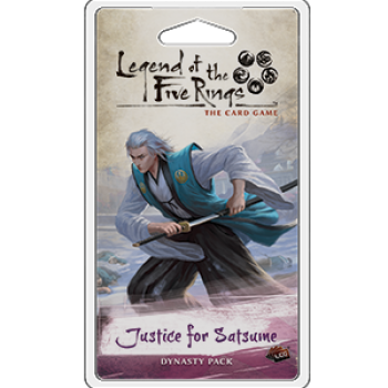 L5R LCG:  Justice for Satsume - Dynastie-Pack (Erbfolge 3) EN