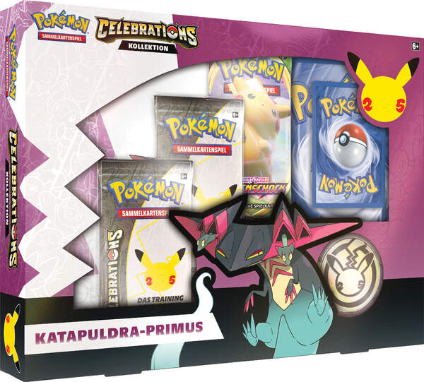 Pokémon Celebrations Kollektion - Katapuldra-Primus - deutsch