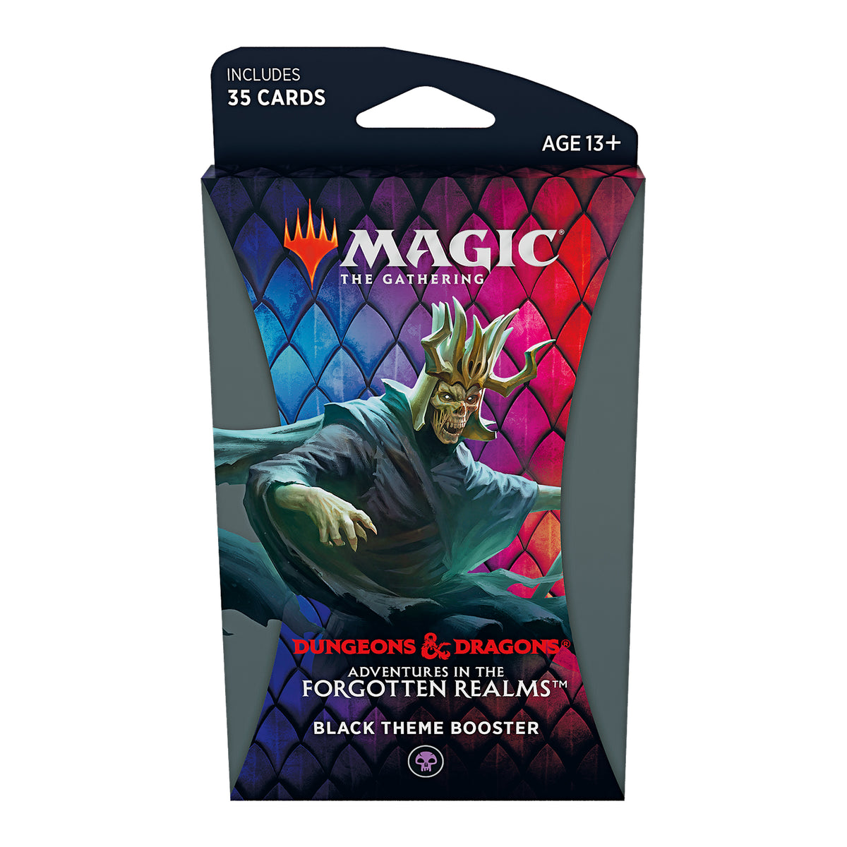 D&D Adventures in the Forgotten Realms - Theme Booster Black - englisch
