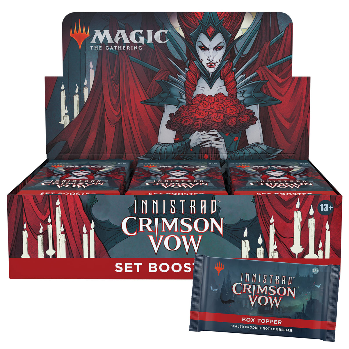 Innistrad: Crimson Vow - Set Booster Display (30 Booster) - englisch