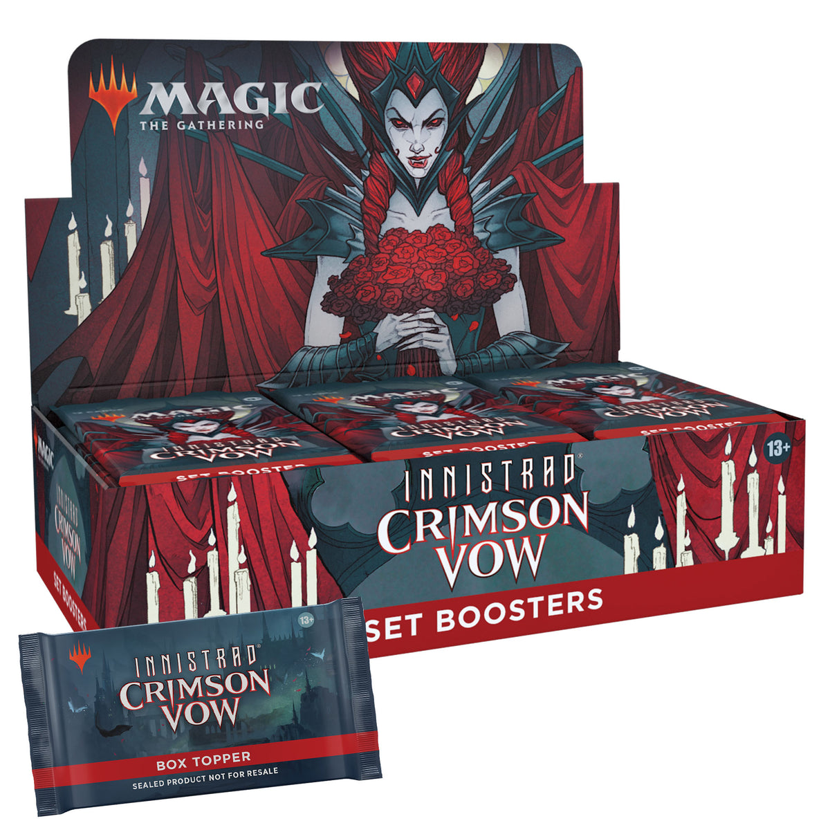 Innistrad: Crimson Vow - Set Booster Display (30 Booster) - englisch