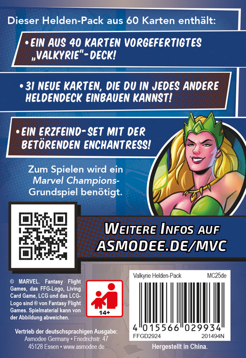 Marvel Champions: Das Kartenspiel – Valkyrie - DE