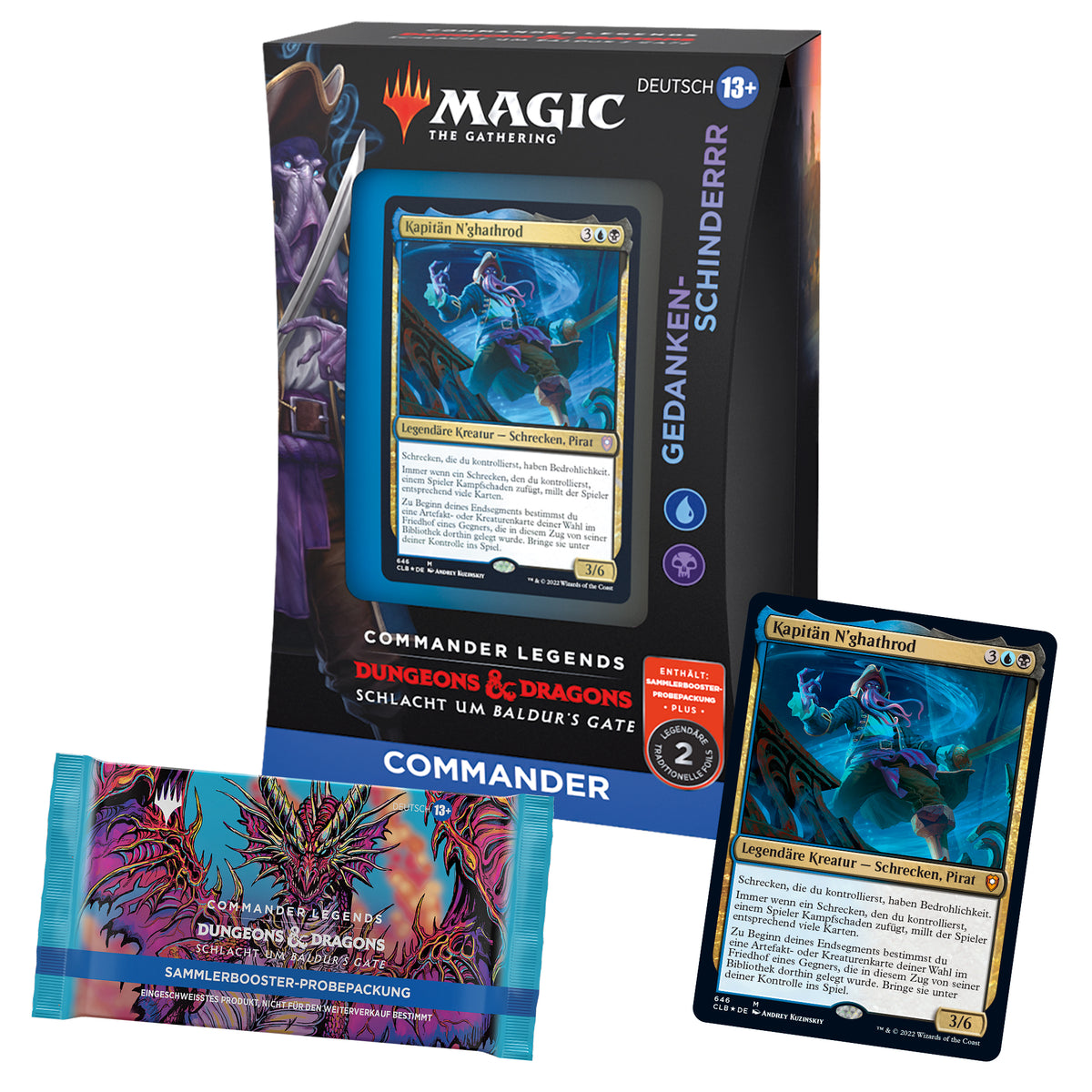 Commander Legends: Schlacht um Baldur's Gate - Commander Deck – Gedankenschinder - deutsch
