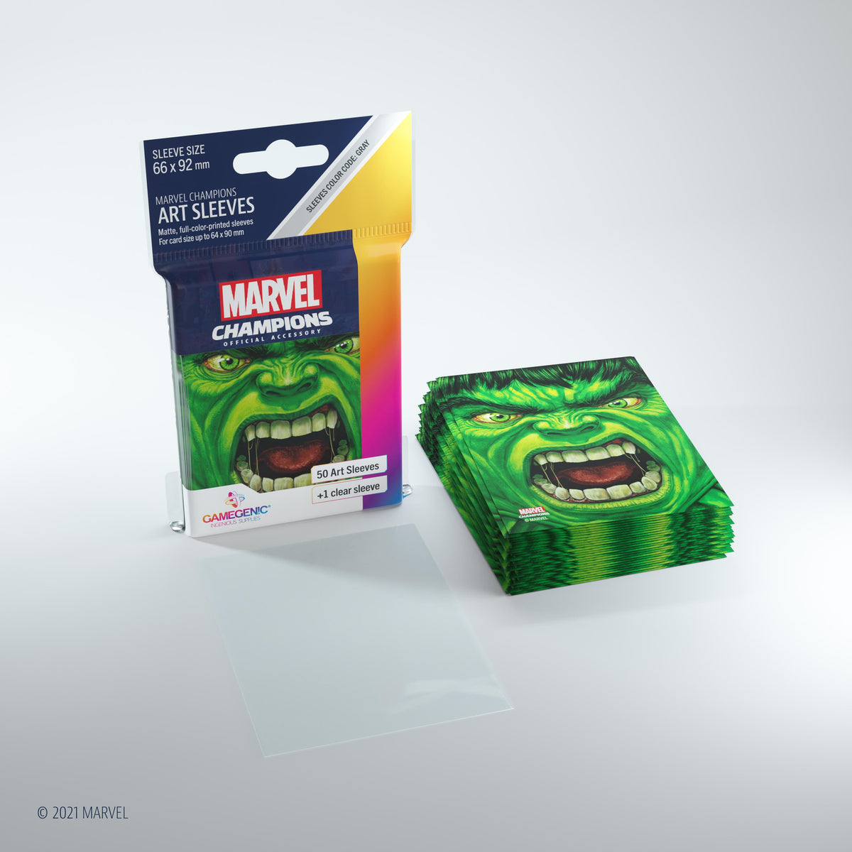 Marvel Champions Art Sleeves - Hulk