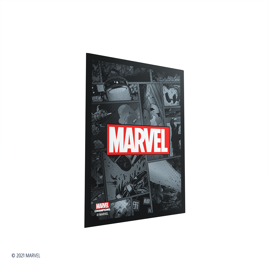 Marvel Champions Art Sleeves - Marvel Black