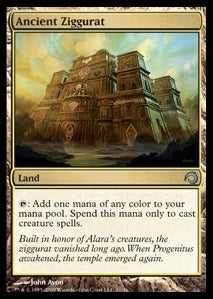 Ancient Ziggurat H09-31 Uncommon Played Englisch Foil