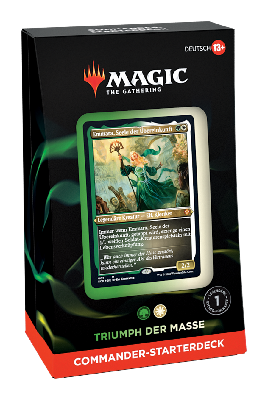 Commander Starter Deck - Triumph der Masse - deutsch