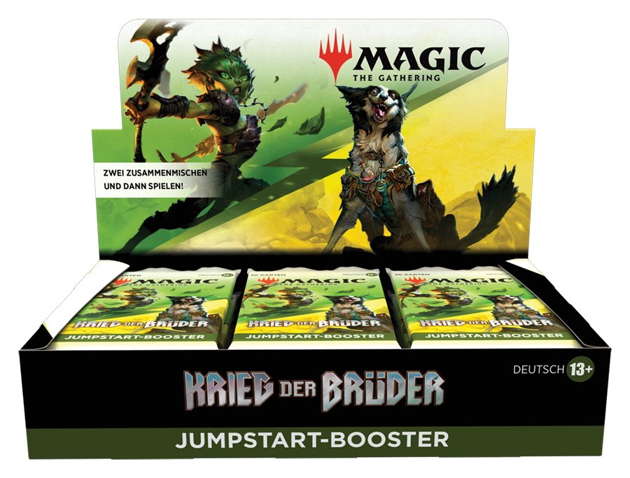 Krieg der Brüder - Jumpstart Booster Display (18 Booster) - deutsch