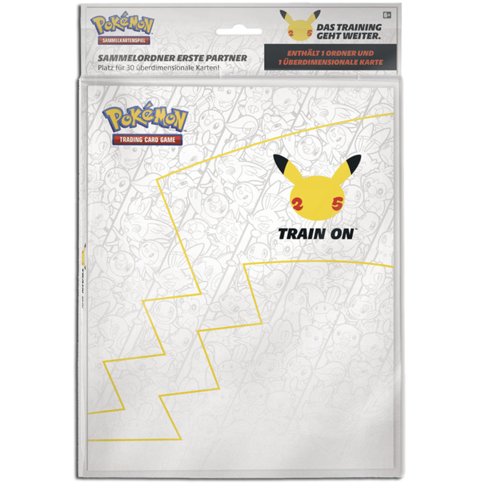 Pokémon FIrst Partner Collectors Binder 25 Years Englisch