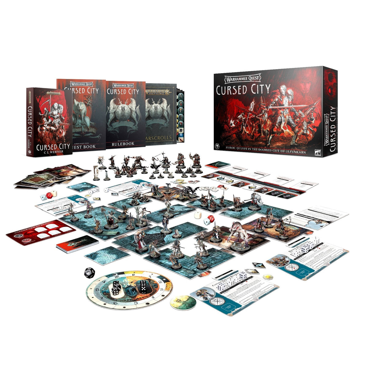 Warhammer Quest Cursed City Englisch