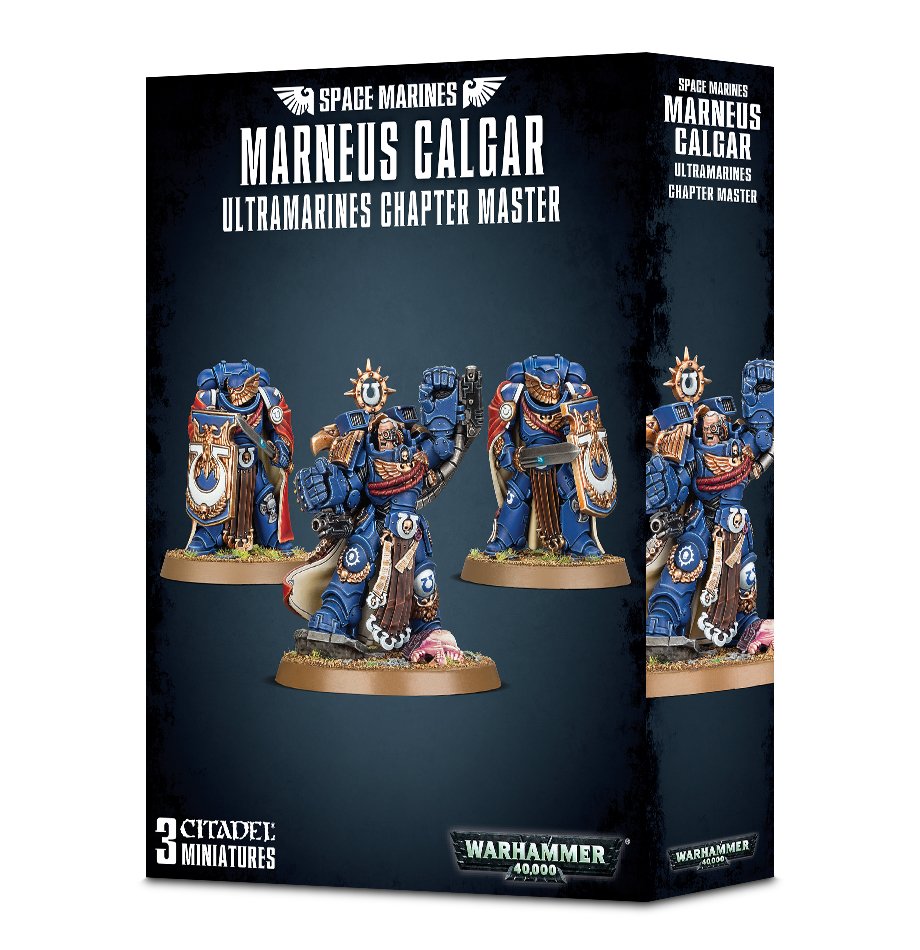 Warhammer 40.000 Space Marines Marneus Calgar Ultramarines Chapter Master