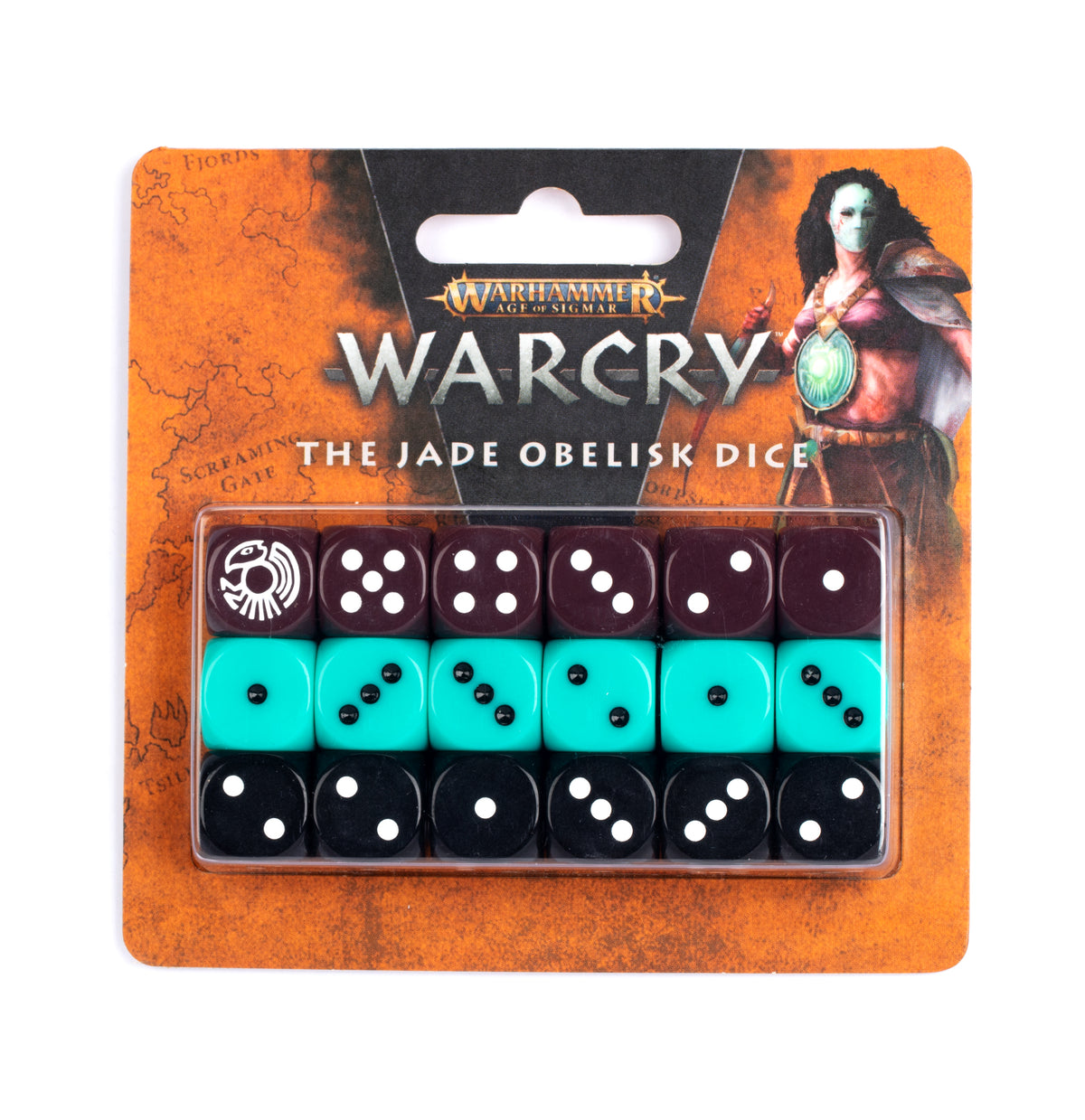 Warhammer Age of Sigmar Warcry The Jade Obelisk Dice