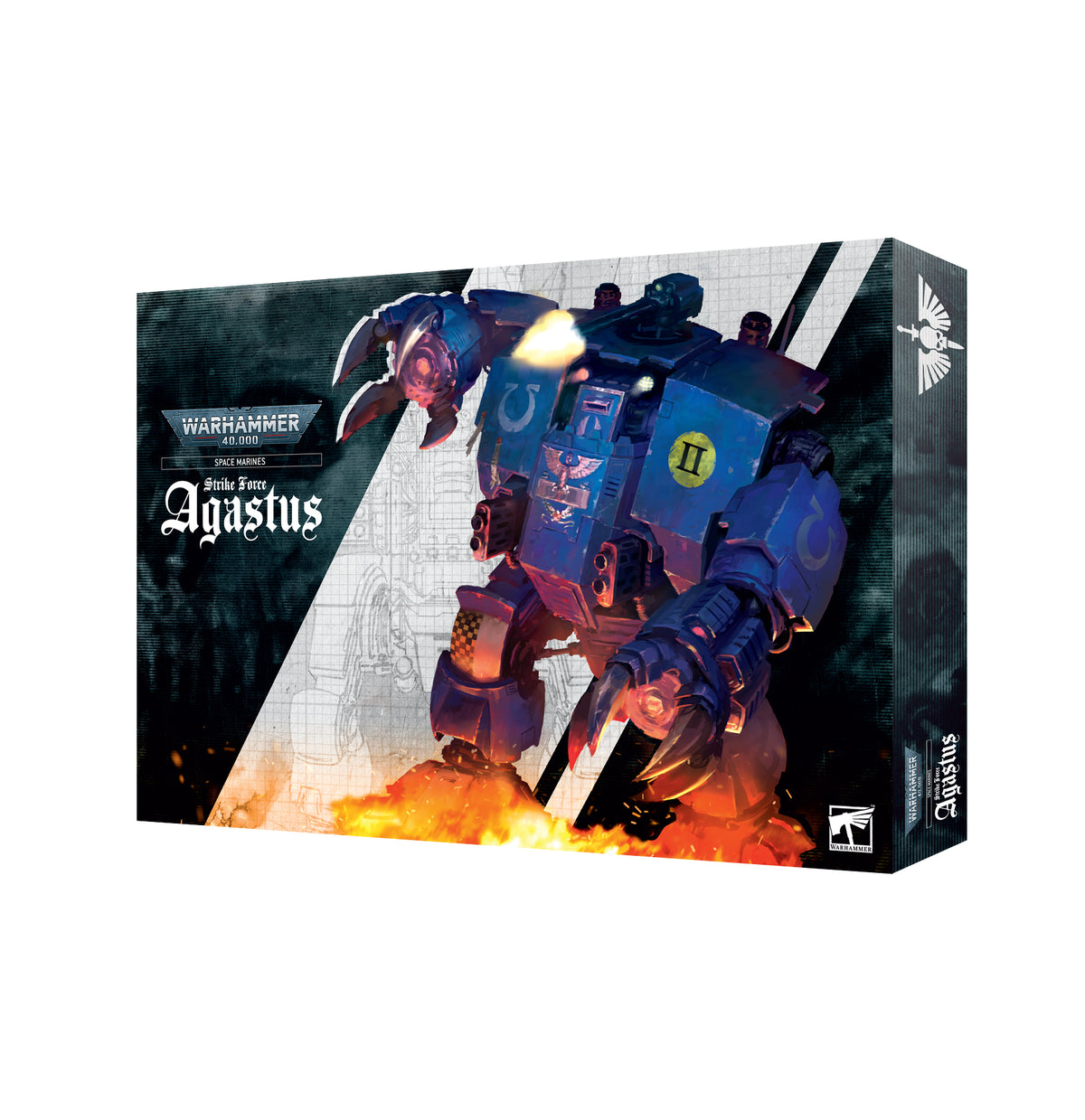Warhammer 40.000 Space Marines Strike Force Agastus Englisch