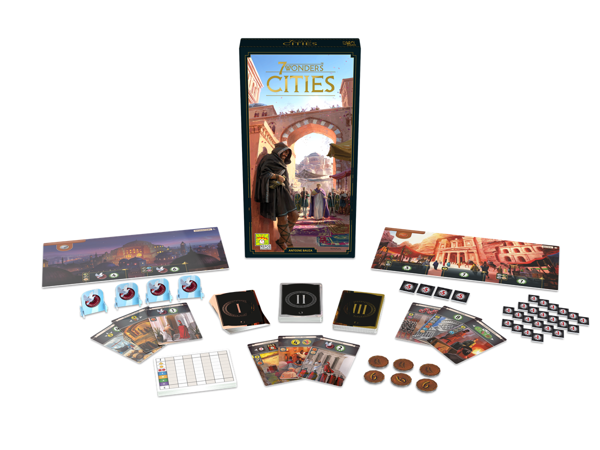 7 Wonders - Cities (neues Design) • Erweiterung DE