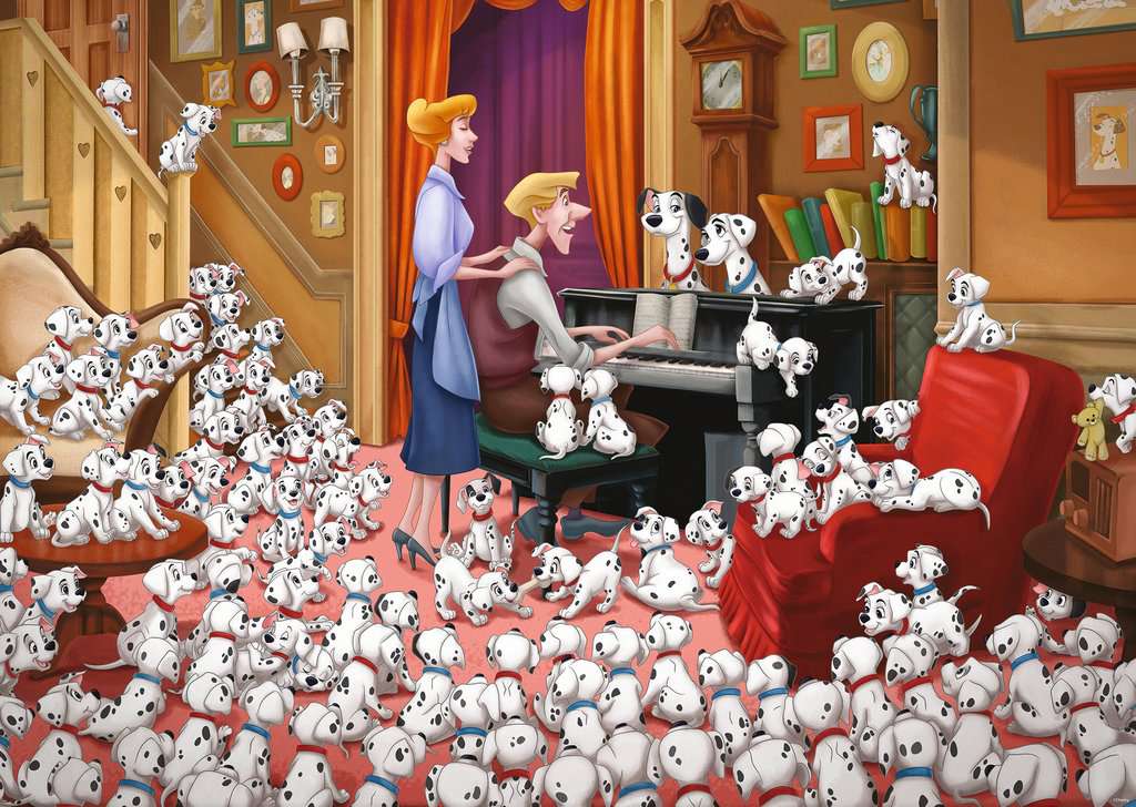 Disney - 101 Dalmatiner Puzzle - 1000 Teile