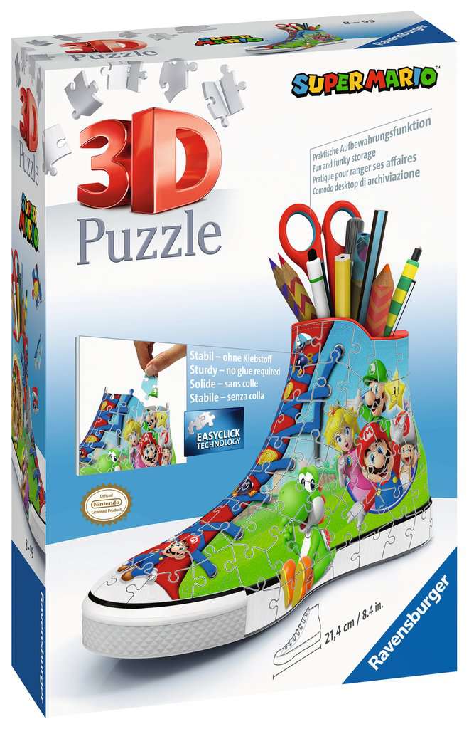 3D Puzzle - Super Mario Sneaker