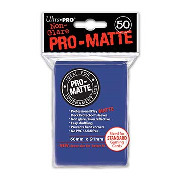 Ultra Pro - Blue Pro-Matte Sleeves (50)