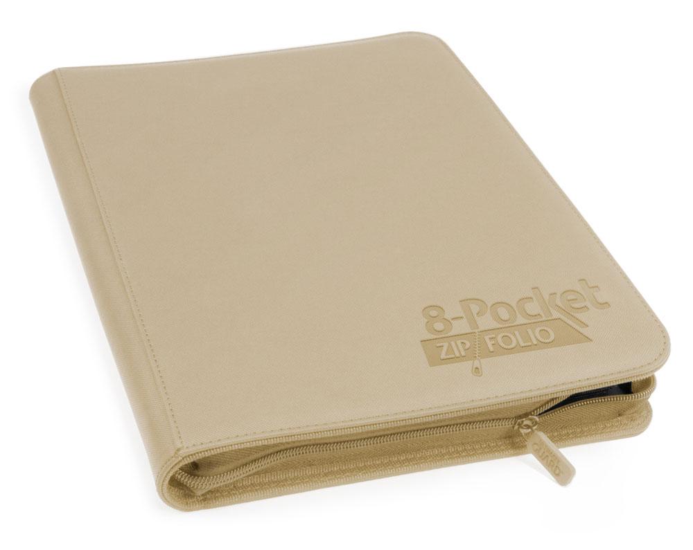 Ultimate Guard Zipfolio 320 - 16-Pocket XenoSkin Sand