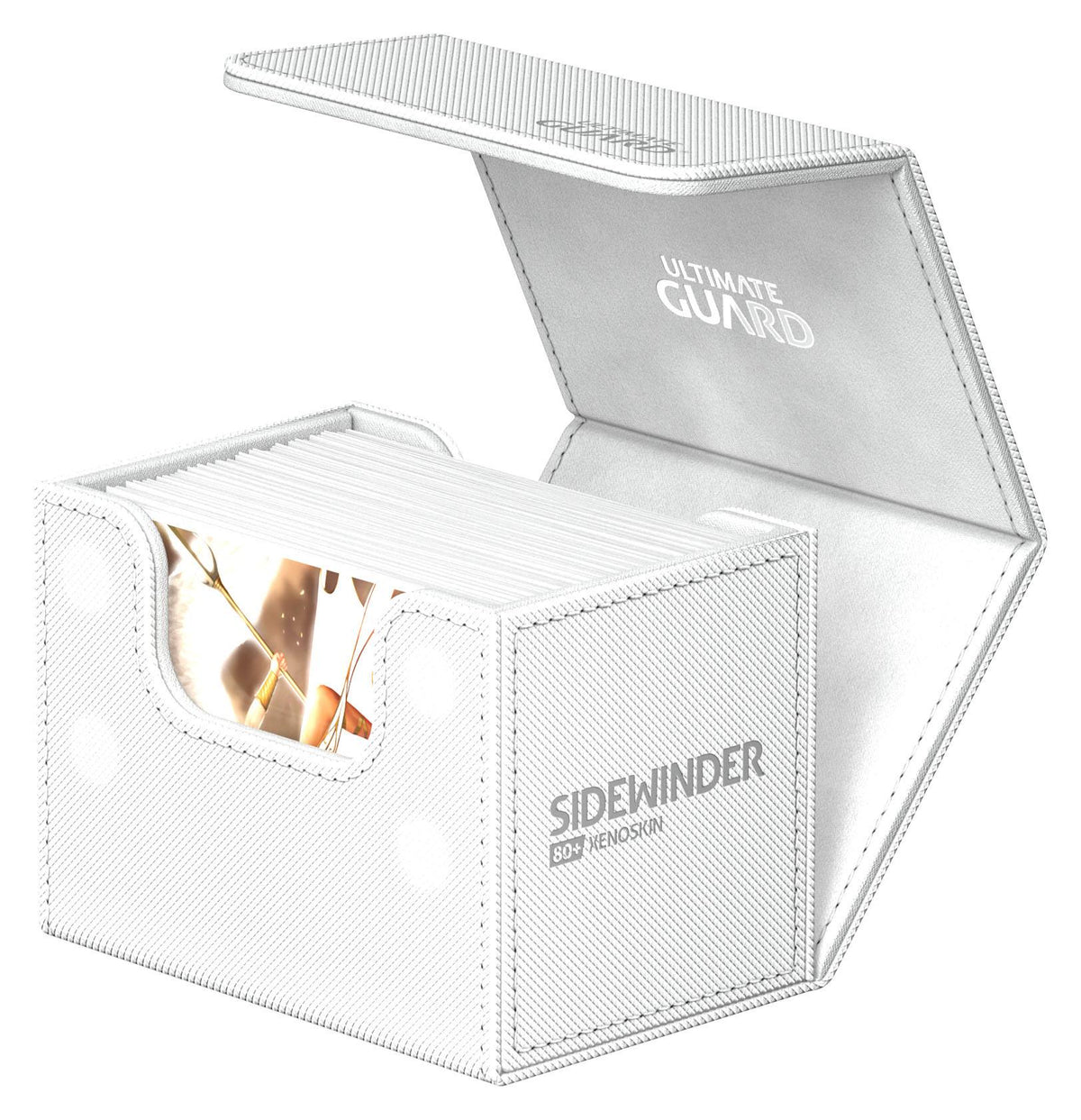 Ultimate Guard Sidewinder 80+ XenoSkin Monocolor Weiß