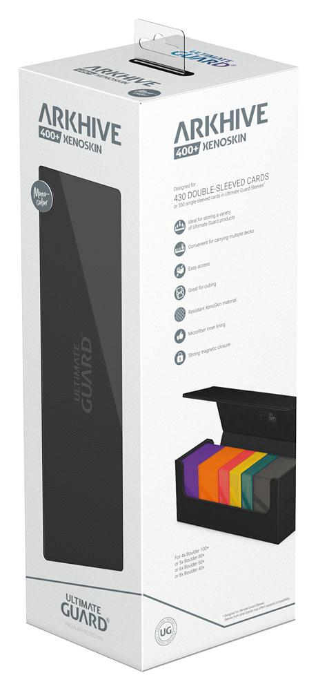 Ultimate Guard Arkhive 400+ XenoSkin Monocolor Schwarz