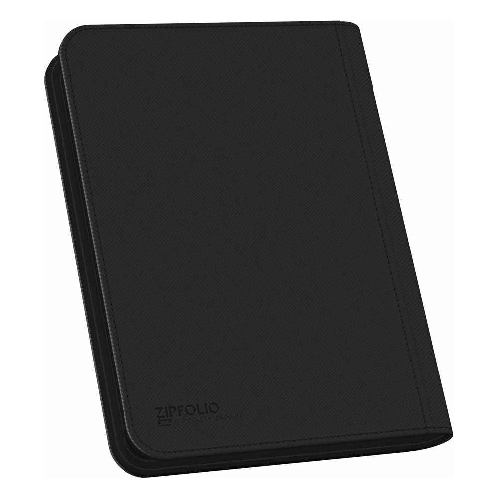 Ultimate Guard Zipfolio 360 - 18-Pocket XenoSkin Mini American Schwarz