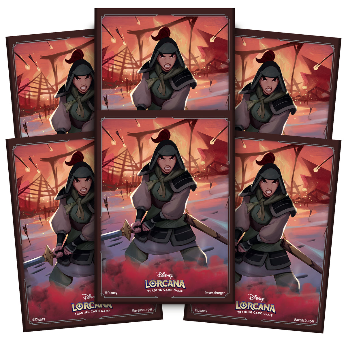 Disney Lorcana - Kartenhüllen "Mulan"