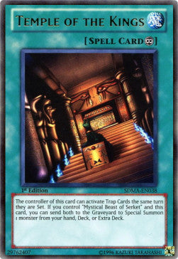 Tempel der Könige SDMA-DE038 Ultra Rare Good Deutsch 1. Auflage