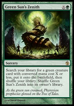 Green Sun's Zenith MBS-81 Rare Good Englisch