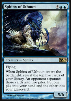 Sphinx von Uthuun M12-76 Rare Excellent Deutsch