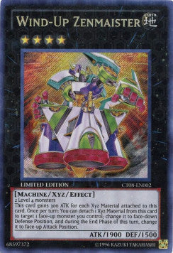 Aufzieh-Zenmeister CT08-002 Secret Rare Excellent Deutsch