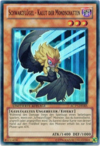 Schwarzflügel - Kalut der Mondschatten AC11-005 Super Rare Light Played Deutsch
