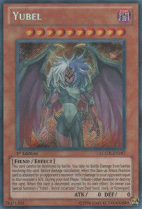Yubel LCGX-197 Secret Rare Excellent Deutsch