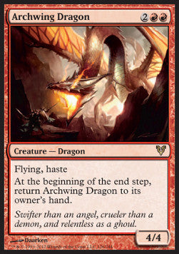 Archwing Dragon AVR-126 Rare Good Englisch